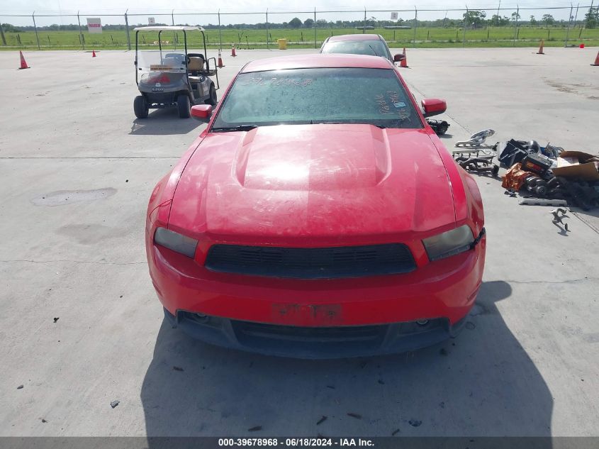 2012 Ford Mustang Gt Premium VIN: 1ZVBP8CF0C5275407 Lot: 39678968