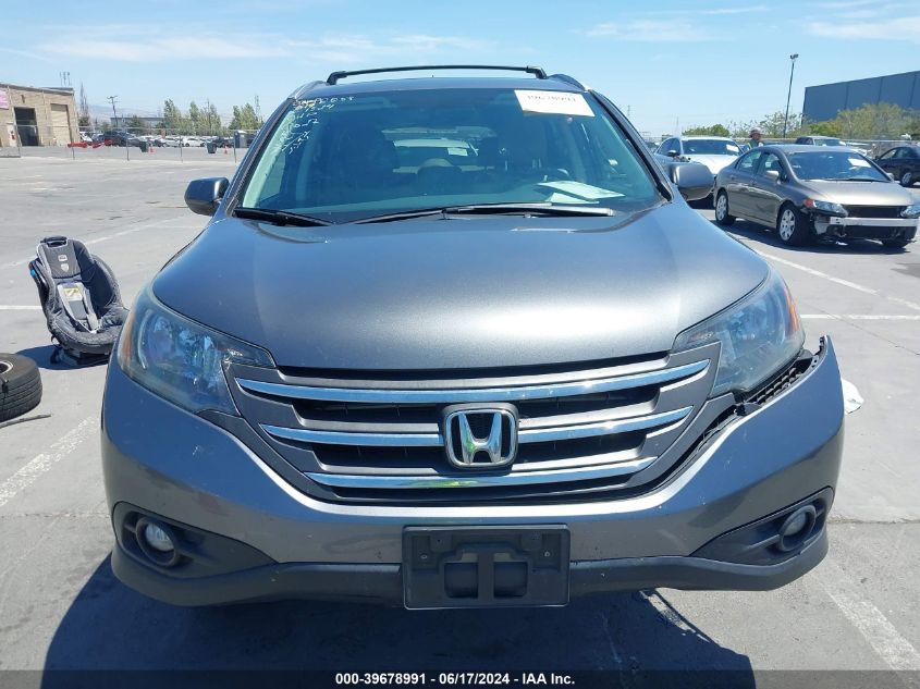 2012 Honda Cr-V Ex-L VIN: JHLRM4H79CC014702 Lot: 39678991