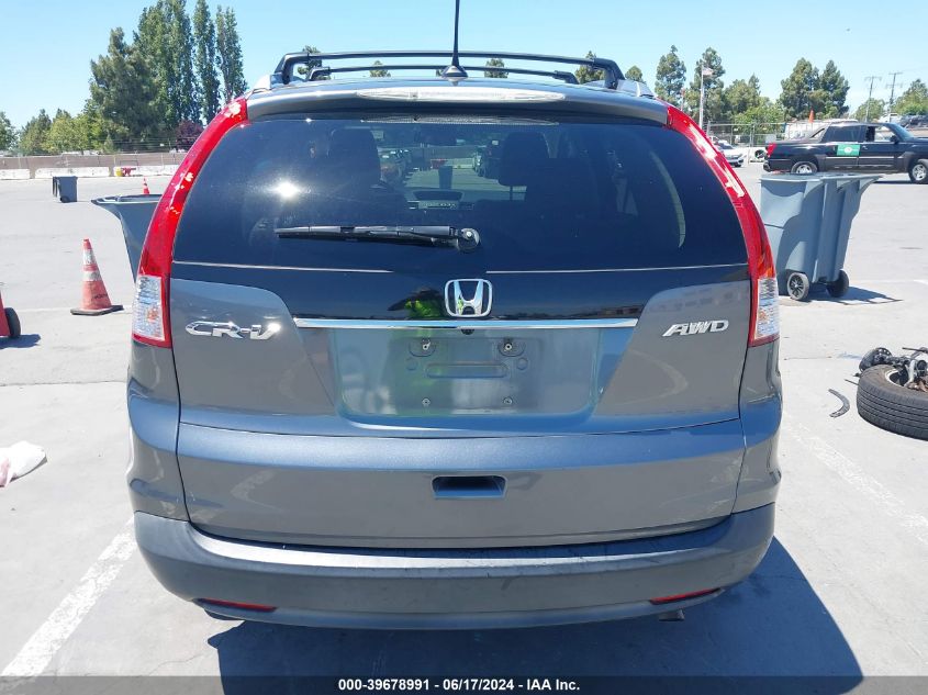 2012 Honda Cr-V Ex-L VIN: JHLRM4H79CC014702 Lot: 39678991