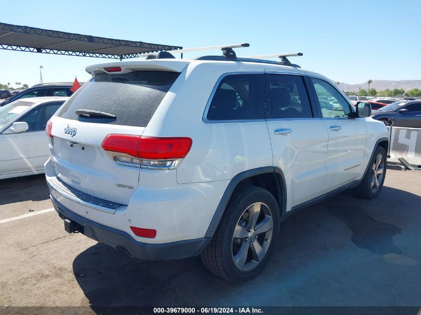 2015 Jeep Grand Cherokee Limited VIN: 1C4RJFBM4FC197110 Lot: 39679000