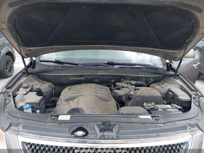 2011 Hyundai Veracruz Limited VIN: KM8NU4CC3BU144527 Lot: 39679003