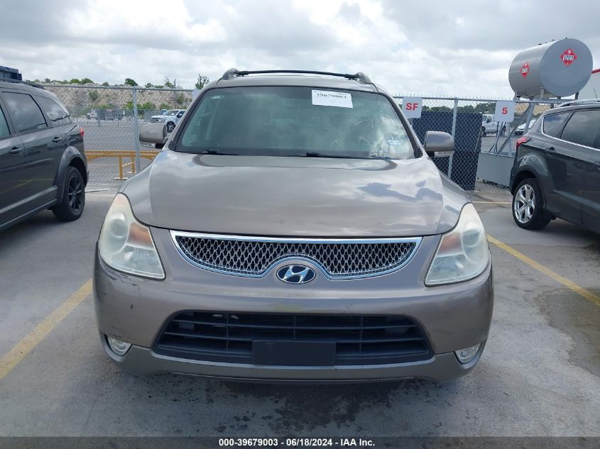 2011 Hyundai Veracruz Limited VIN: KM8NU4CC3BU144527 Lot: 39679003