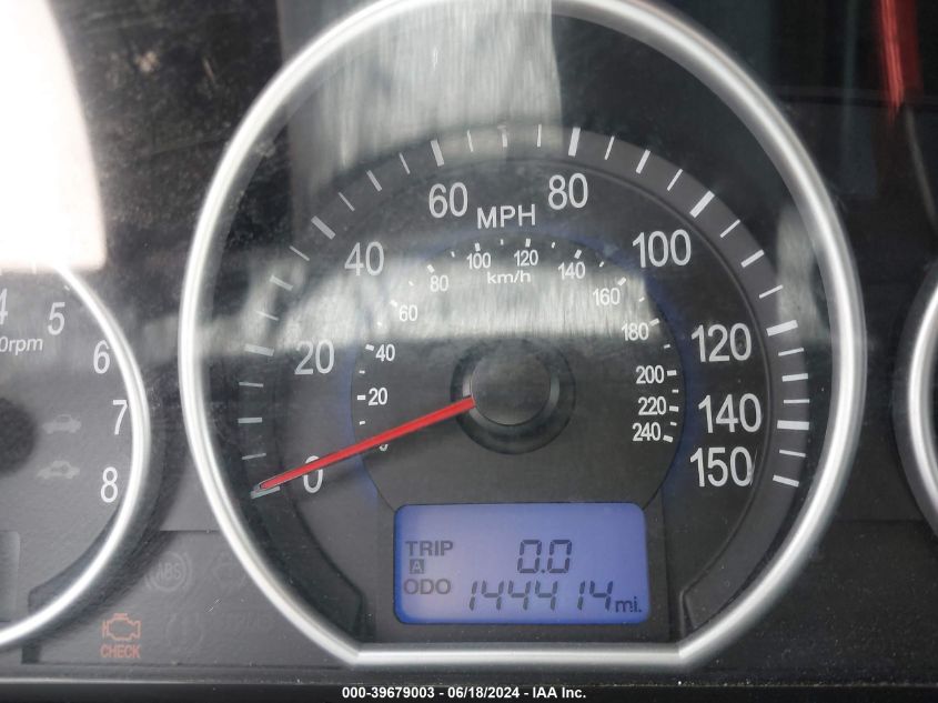 2011 Hyundai Veracruz Limited VIN: KM8NU4CC3BU144527 Lot: 39679003