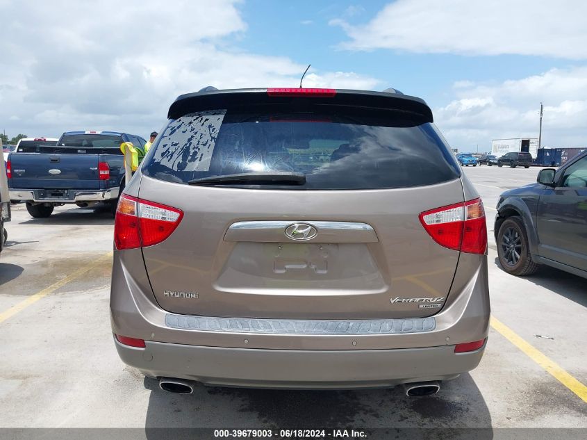 2011 Hyundai Veracruz Limited VIN: KM8NU4CC3BU144527 Lot: 39679003