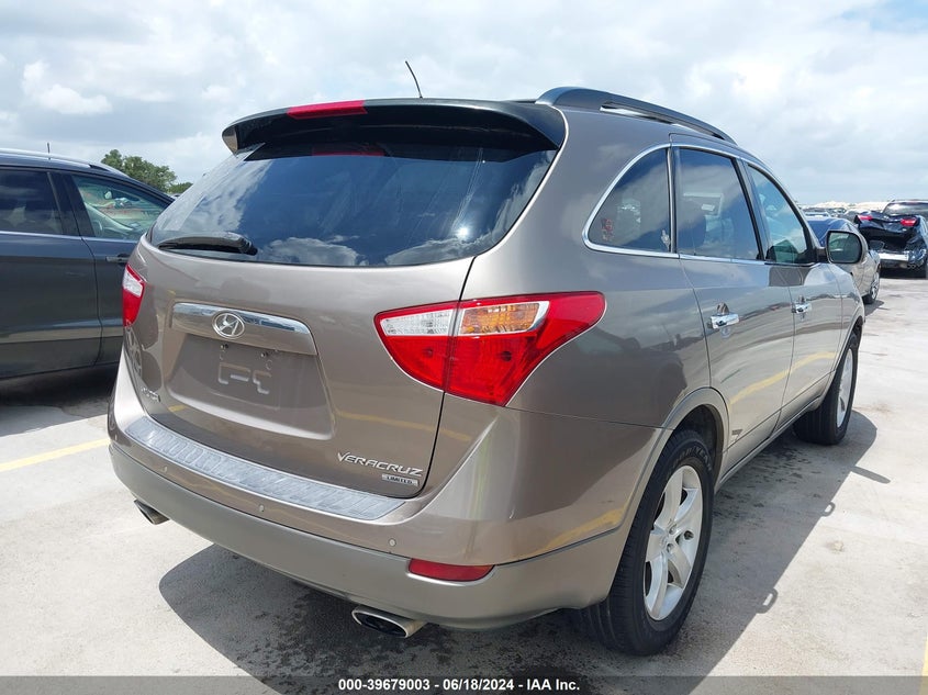 2011 Hyundai Veracruz Limited VIN: KM8NU4CC3BU144527 Lot: 39679003