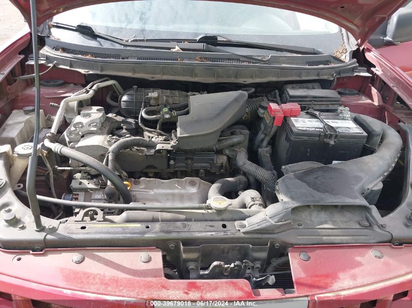 2010 Nissan Rogue S VIN: JN8AS5MV8AW115658 Lot: 39679018