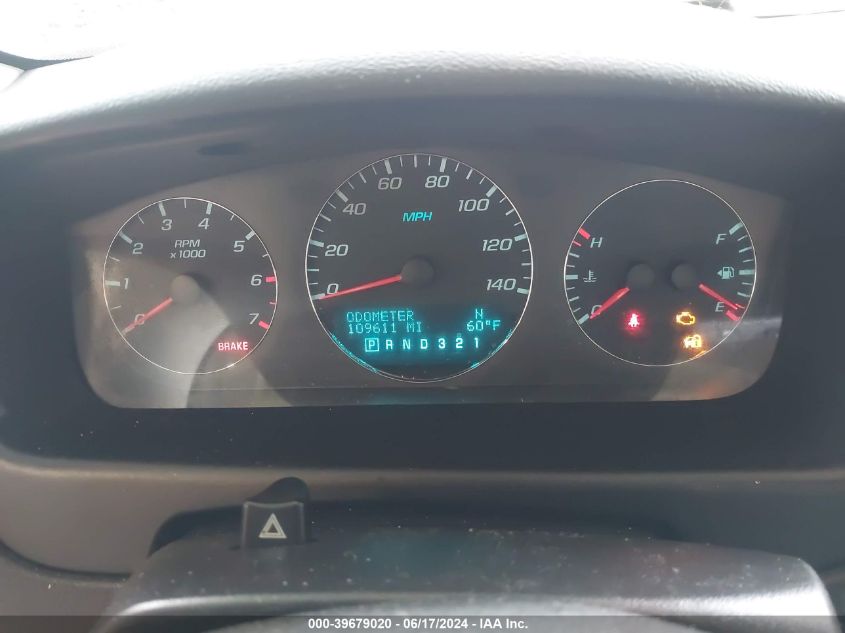 2008 Chevrolet Impala Ltz VIN: 2G1WU583081198243 Lot: 39679020