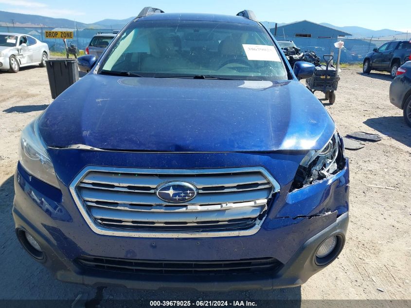 2017 Subaru Outback 2.5I Premium VIN: 4S4BSACC9H3287164 Lot: 39679025