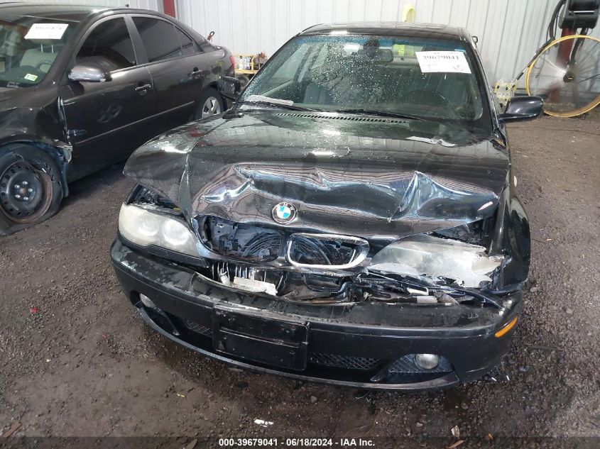 2005 BMW 325Ci VIN: WBABV134X5JT23551 Lot: 39679041