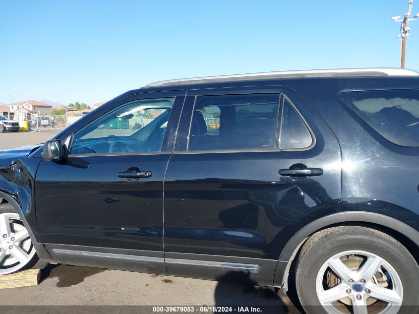 2018 Ford Explorer Xlt VIN: 1FM5K7D87JGA14636 Lot: 39679053