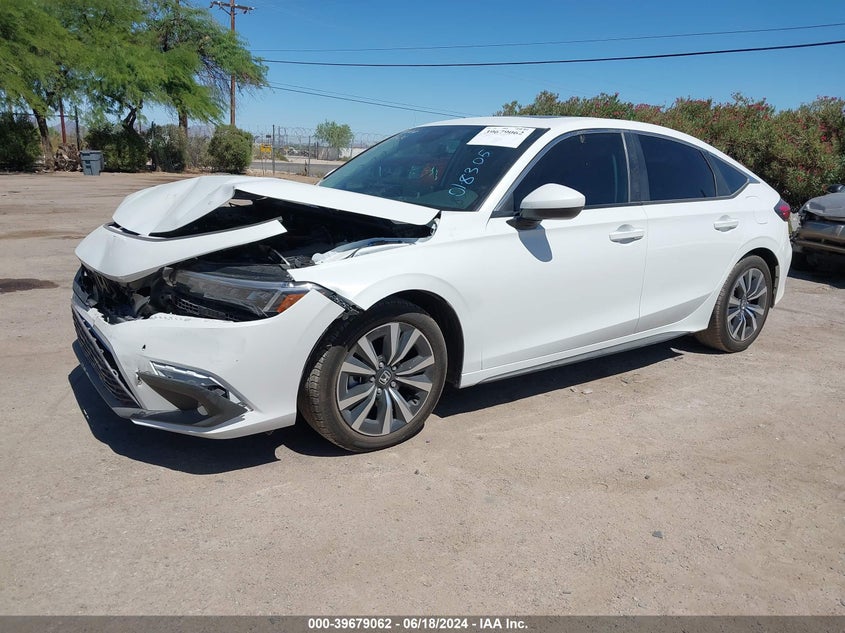2024 HONDA CIVIC EXL - 19XFL1H74RE018305