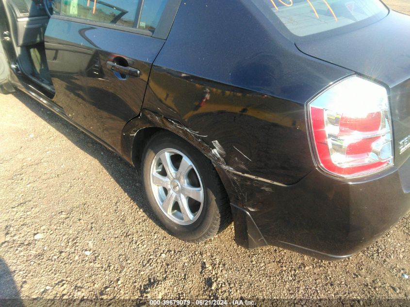 2008 Nissan Sentra 2.0/2.0S/2.0Sl VIN: 3N1AB61E08L708620 Lot: 39679079