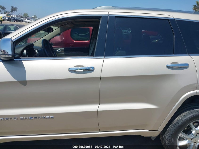 2014 Jeep Grand Cherokee Overland VIN: 1C4RJFCT6EC187327 Lot: 39679086