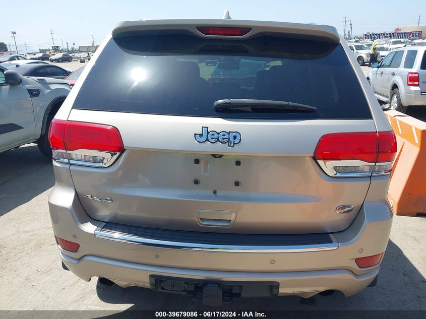 2014 Jeep Grand Cherokee Overland VIN: 1C4RJFCT6EC187327 Lot: 39679086