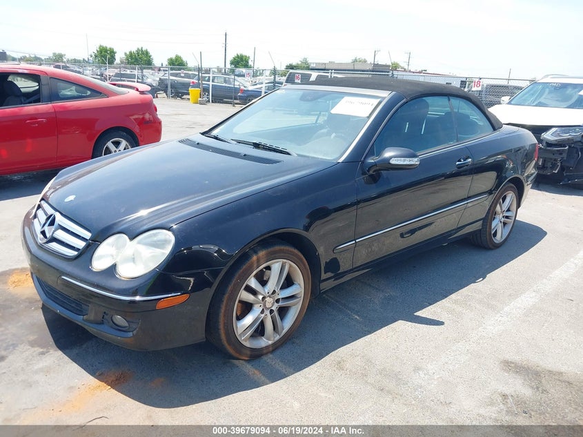 2008 Mercedes-Benz Clk 350 VIN: WDBTK56F38F238206 Lot: 39679094