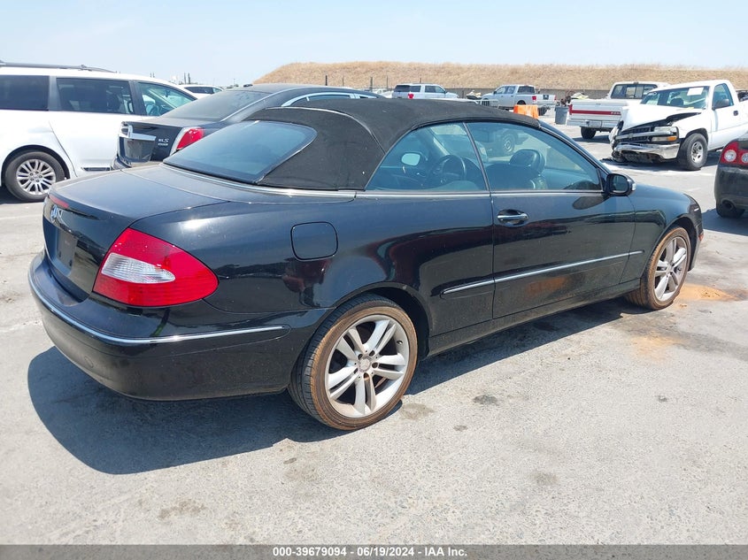2008 Mercedes-Benz Clk 350 VIN: WDBTK56F38F238206 Lot: 39679094