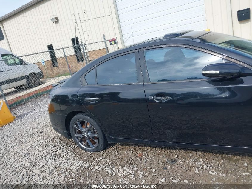 2012 Nissan Maxima 3.5 S VIN: 1N4AA5AP9CC867531 Lot: 39679097