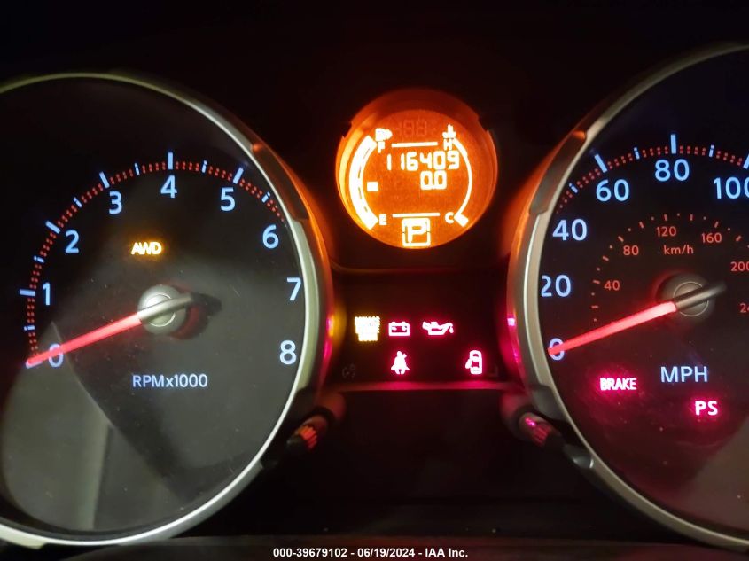 2010 Nissan Rogue S/Sl/Krom VIN: JN8AS5MV2AW103358 Lot: 39679102