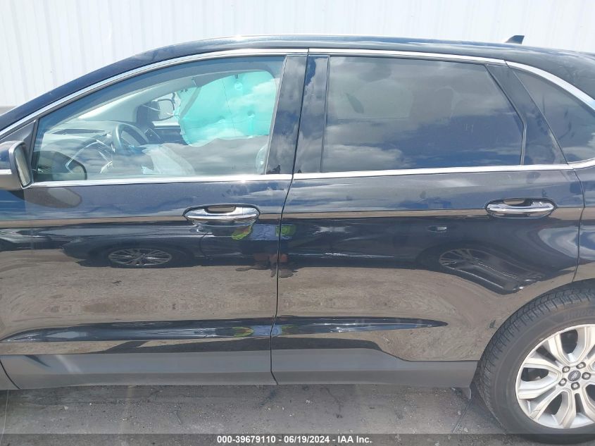 2020 Ford Edge Titanium VIN: 2FMPK4K97LBA45544 Lot: 39679110