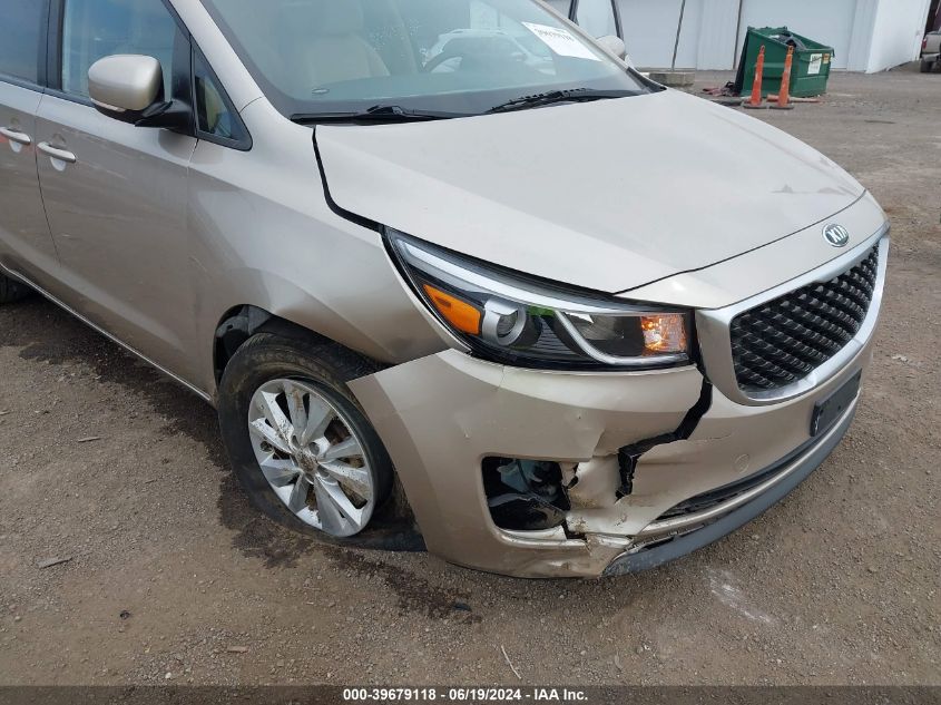 2016 Kia Sedona Lx VIN: KNDMB5C11G6183705 Lot: 39679118