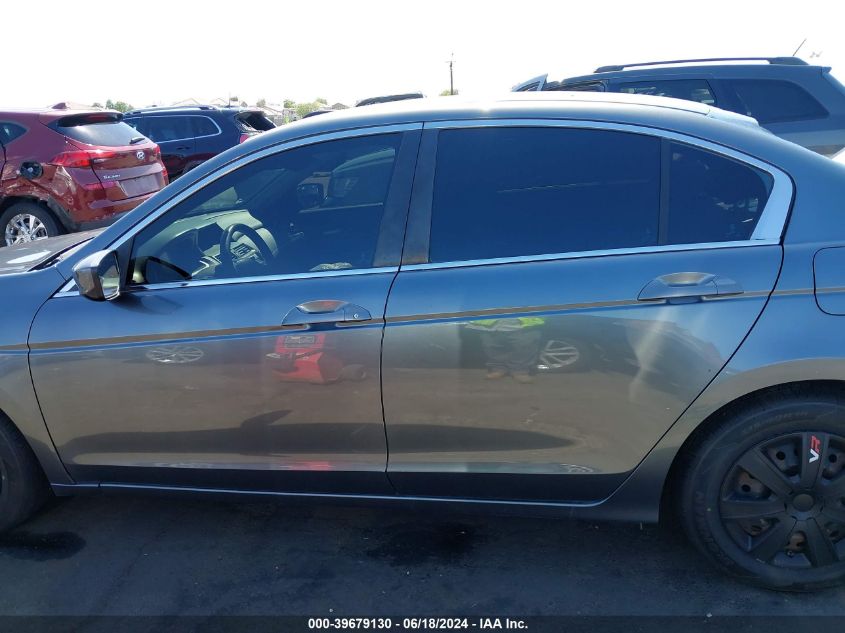 2010 Honda Accord 2.4 Lx VIN: 1HGCP2F3XAA140348 Lot: 39679130