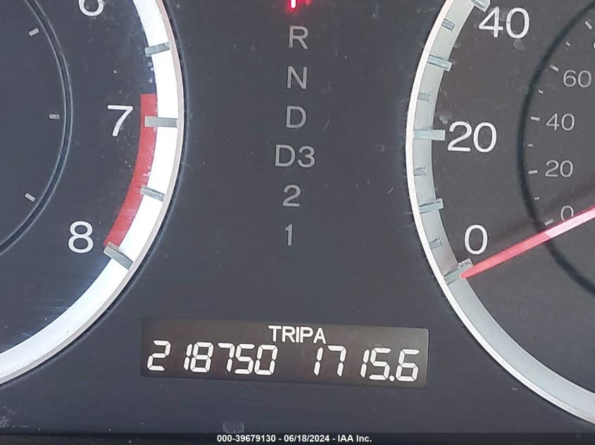 2010 Honda Accord 2.4 Lx VIN: 1HGCP2F3XAA140348 Lot: 39679130