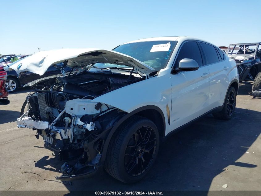 VIN 5UXKU0C52K0G92755 2019 BMW X6, Sdrive35I no.2