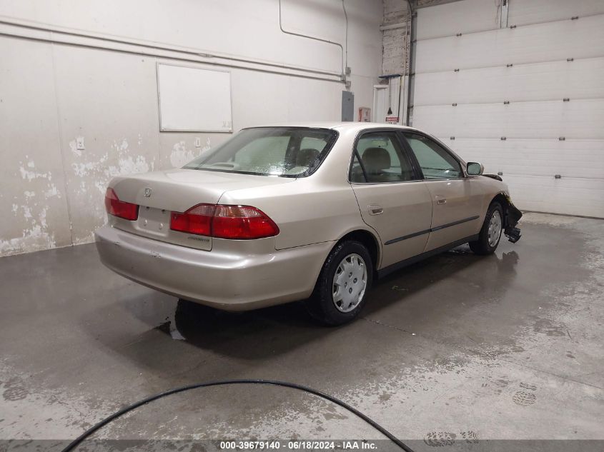 2000 Honda Accord 2.3 Lx VIN: JHMCG5544YC040222 Lot: 39679140