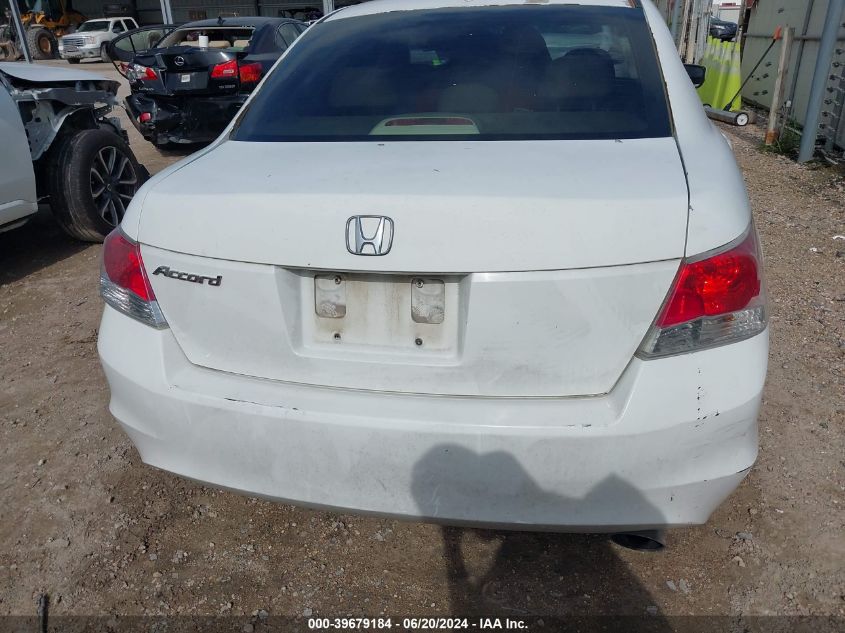 2010 Honda Accord 2.4 Ex-L VIN: 1HGCP2F87AA104158 Lot: 39679184