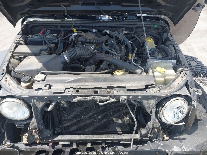 2010 Jeep Wrangler Unlimited Sport VIN: 1J4HA3H16AL167262 Lot: 39679190