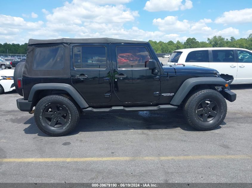 2010 Jeep Wrangler Unlimited Sport VIN: 1J4HA3H16AL167262 Lot: 39679190