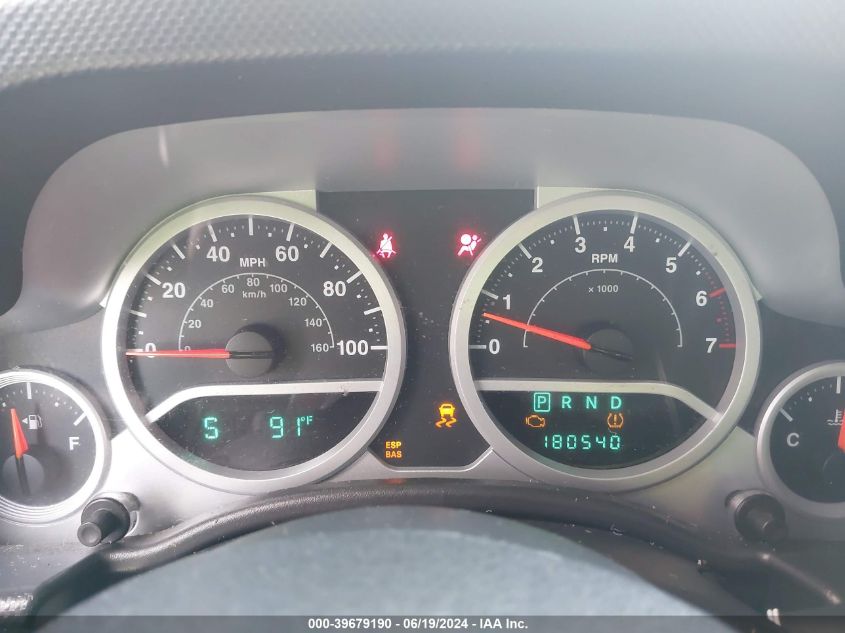 2010 Jeep Wrangler Unlimited Sport VIN: 1J4HA3H16AL167262 Lot: 39679190