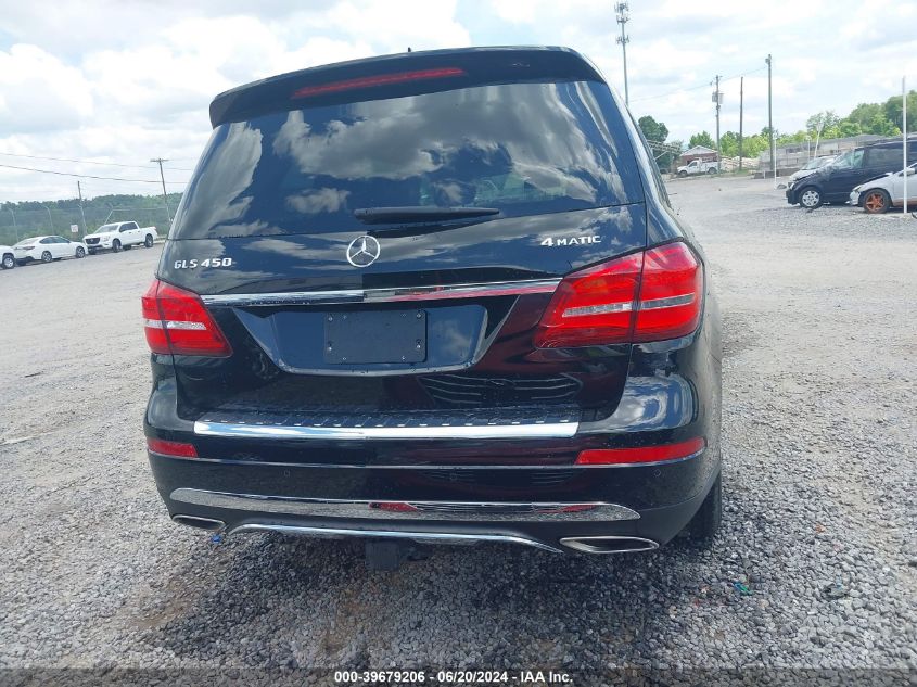 2017 Mercedes-Benz Gls 450 4Matic VIN: 4JGDF6EE0HA751480 Lot: 39679206