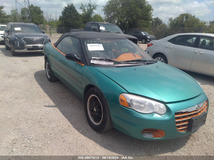 2005 Chrysler Sebring Gtc VIN: 1C3EL75R15N565627 Lot: 39679212