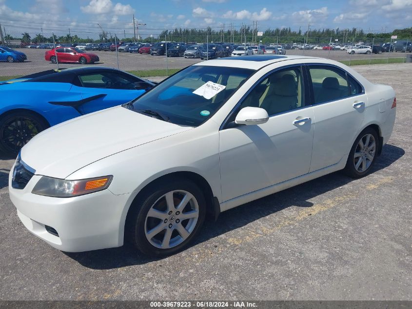 2005 Acura Tsx VIN: JH4CL969X5C015916 Lot: 39679223