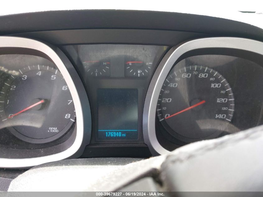 2013 Chevrolet Equinox Lt VIN: 2GNALDEK6D6122752 Lot: 39679227