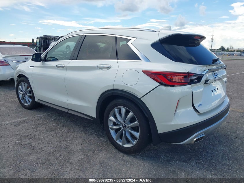 2022 Infiniti Qx50 Luxe Awd VIN: 3PCAJ5BBXNF120796 Lot: 39679235