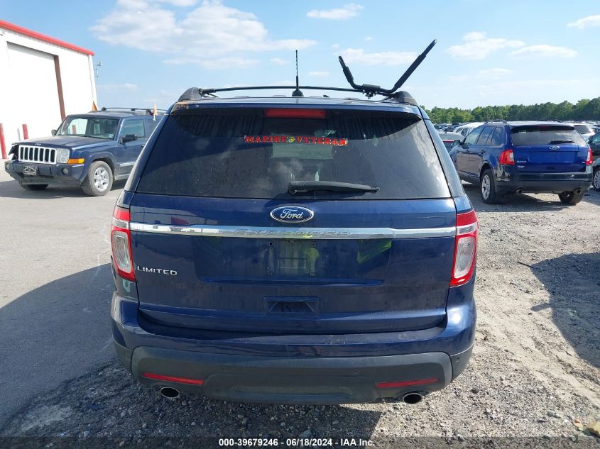 2012 Ford Explorer Limited VIN: 1FMHK7F81CGA38492 Lot: 39679246