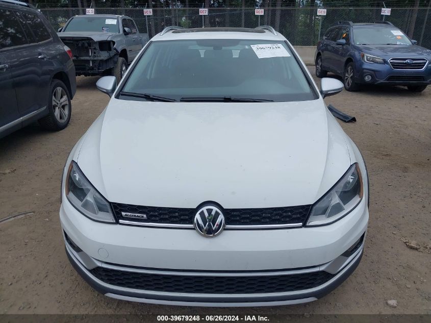 2017 Volkswagen Golf Alltrack Tsi S/Tsi Se/Tsi Sel VIN: 3VWH17AU6HM519750 Lot: 39679248