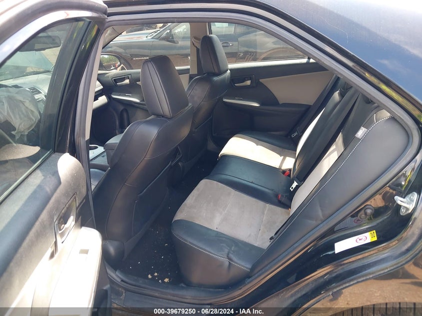 2012 Toyota Camry Se V6 VIN: 4T1BK1FK6CU500125 Lot: 39679250