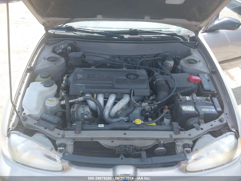 2002 Chevrolet Prizm VIN: 1Y1SK54802Z415460 Lot: 39679260