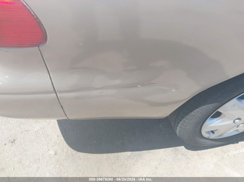 2002 Chevrolet Prizm VIN: 1Y1SK54802Z415460 Lot: 39679260