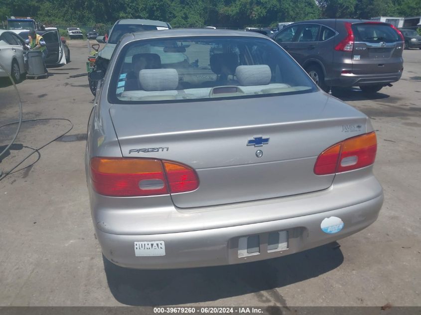 2002 Chevrolet Prizm VIN: 1Y1SK54802Z415460 Lot: 39679260