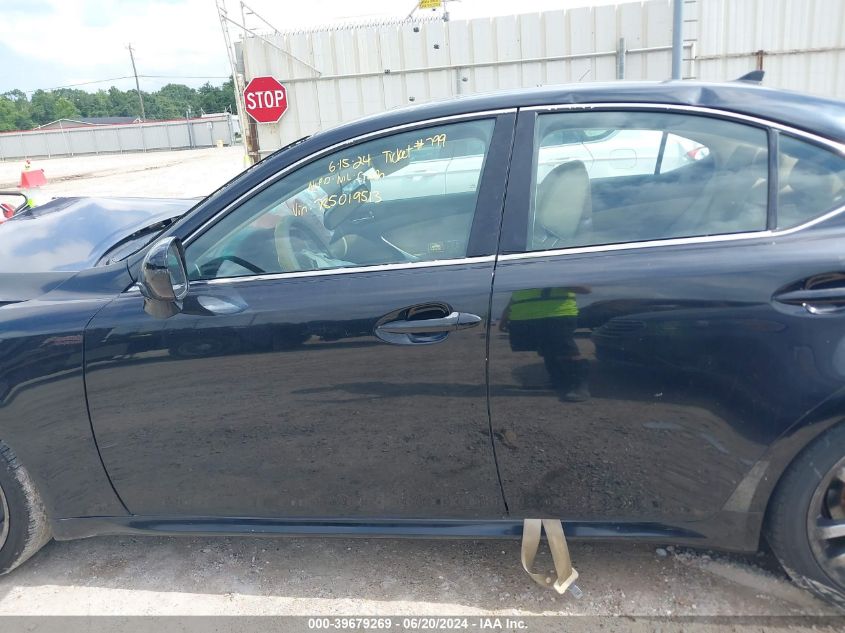 2008 Lexus Is 350 350 VIN: JTHBE262785019513 Lot: 39679269