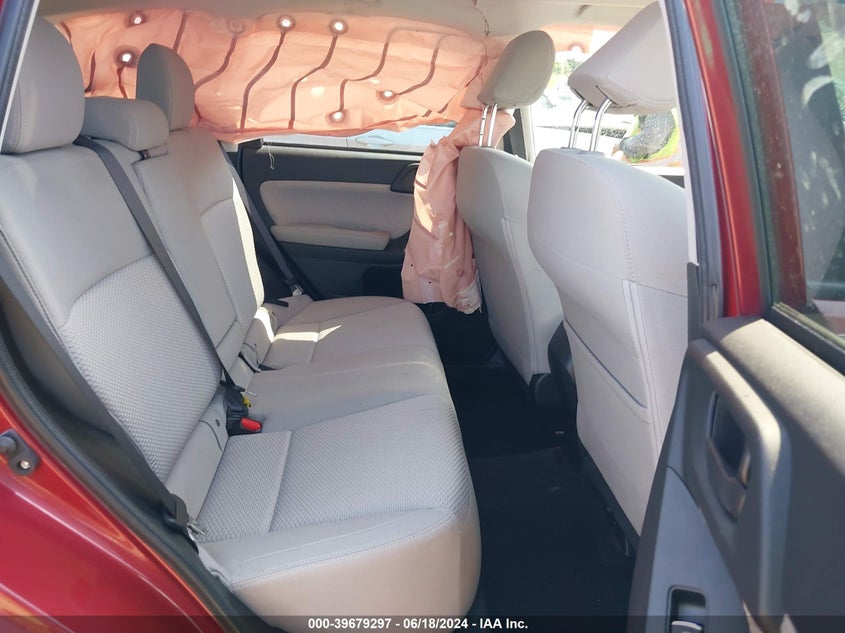 2018 Subaru Forester 2.5I Premium VIN: JF2SJAGC1JH512186 Lot: 39679297