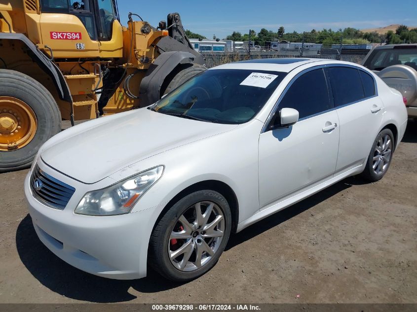 2009 Infiniti G37X VIN: JNKCV61F89M351828 Lot: 39679298