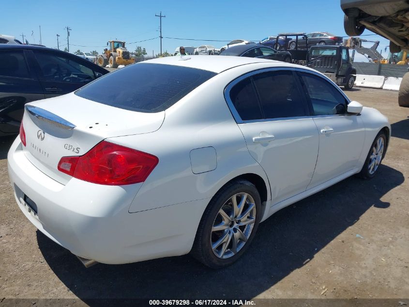 2009 Infiniti G37X VIN: JNKCV61F89M351828 Lot: 39679298