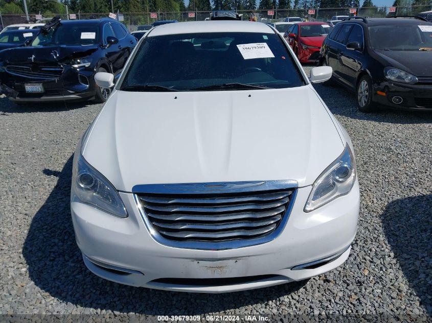 2013 Chrysler 200 Touring VIN: 1C3CCBBBXDN762571 Lot: 39679309