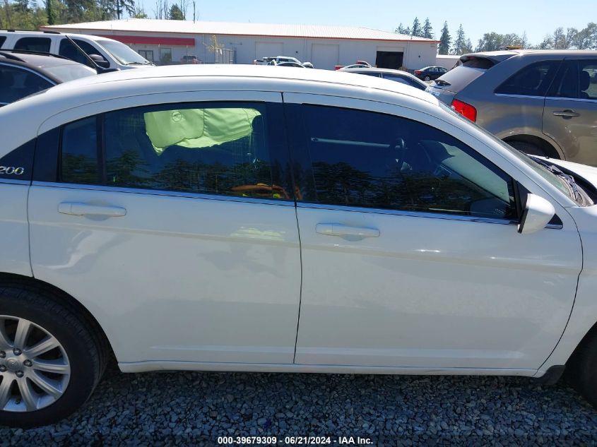 2013 Chrysler 200 Touring VIN: 1C3CCBBBXDN762571 Lot: 39679309