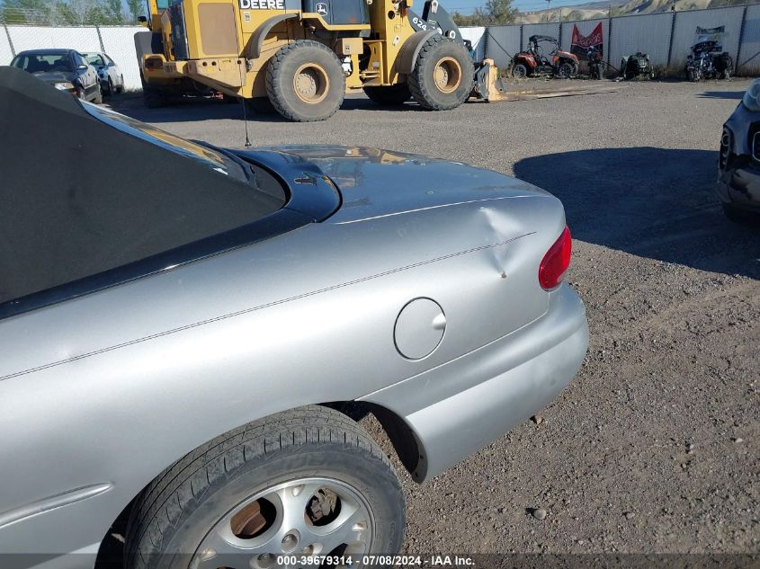 2000 Chrysler Sebring Jxi VIN: 3C3EL55H1YT256367 Lot: 39679314